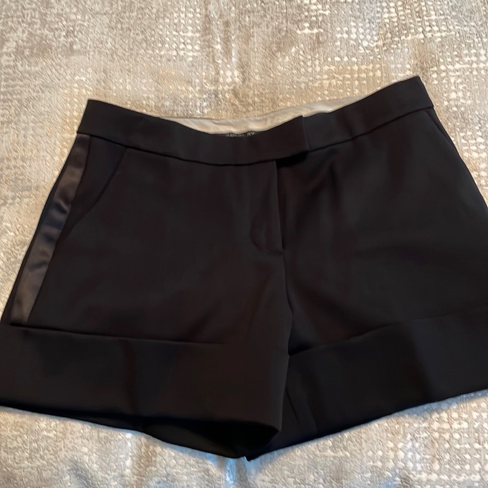 Rachel Zoe size 6 wool tuxedo shorts